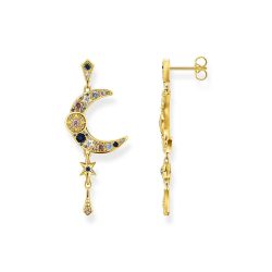 Thomas Sabo Ohrringe - Royalty Mond mit Steine - H2200-959-7