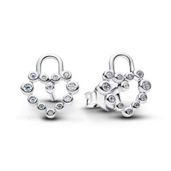 Pandora Ohrstecker - Heart padlock - 294419C01