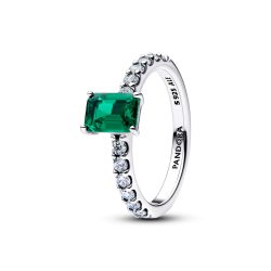 Pandora Ring - Green Halo - 194506C01