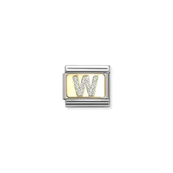 Nomination Charm - COMPOSABLE CLASSIC BUCHSTABE W - 030291/23