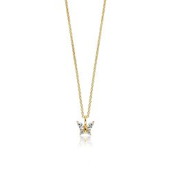 Julie Julsen Halskette - BUTTERFLY KIDS - JJKNE34454-G
