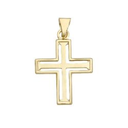 Schneider Basic Anhänger - Kreuz ? Gold - K07
