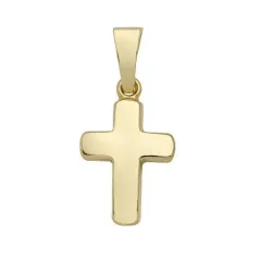 Schneider Basic Anhänger - Kreuz ? Gold - K28