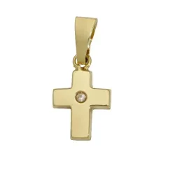 Schneider Basic Anhänger - Kreuz ? Gold - K31