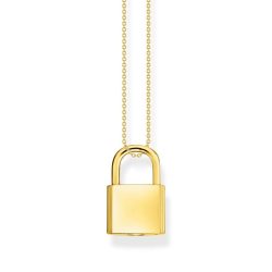 Thomas Sabo Halskette - Schloss - KE2130-413-39-L45V