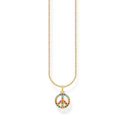 Thomas Sabo Halskette - Peace - KE2175-488-7-L45V