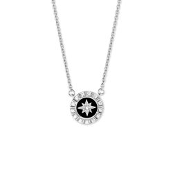 Maja Emulto Halskette - Starshine black - EL00114.NE.RH.B