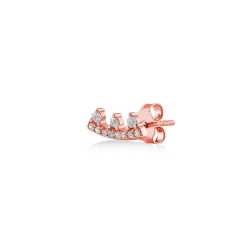Kurshuni Ohrstecker - Crown - KR957-3S-RG