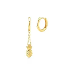 Kurshuni Ohrstecker - Ananas - KR883-3N-AU