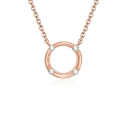 Best of Diamonds Collier - BRILLANT ROSEGOLD 585 - P1212