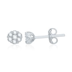 Best of Diamonds Ohrstecker - BRILLANT WEISSGOLD 585 - PSE290