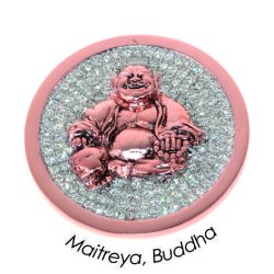 Quoins Charm - Maitreya, Buddha - QMOA-28L-R