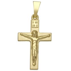 Schneider Basic Anhänger - Kreuz ? Gold - K20