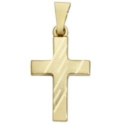 Schneider Basic Anhänger - Kreuz ? Gold - K18
