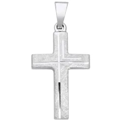 Schneider Basic Anhänger - Silber - Kreuz - SKE21