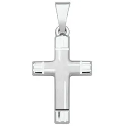 Schneider Basic Anhänger - Silber - Kreuz - SKE18