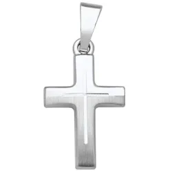 Schneider Basic Anhänger - Silber - Kreuz - SKE17