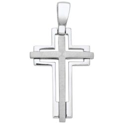 Schneider Basic Anhänger - Silber - Kreuz - SKE26