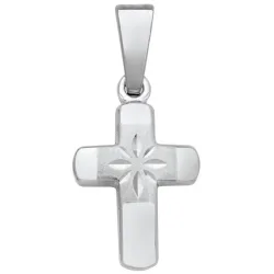 Schneider Basic Anhänger - Silber - Kreuz - SKE12