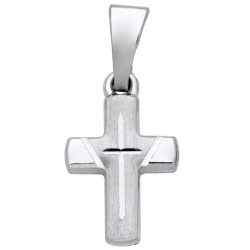 Schneider Basic Anhänger - Silber - Kreuz - SKE10