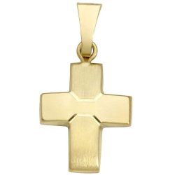 Schneider Basic Anhänger - Kreuz ? Gold - K24