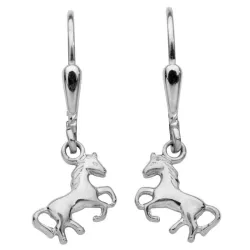 Schneider Basic Ohrringe - Silber - Pferd hängend - SK36