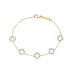 Maja Emulto Armband - Sparkle Clover - EL00425.BR.YG.CZ