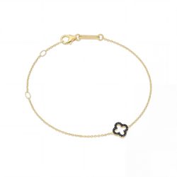Maja Emulto Armband - Sparkle Clover - EL0008.BR.YG.CZB