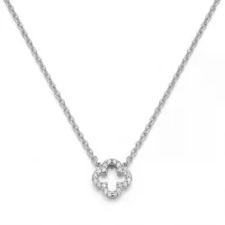 Maja Emulto Halskette - Sparkle Clover - EL0007.NE.RH