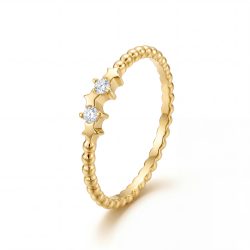 Maja Emulto Ring - Stars - EL00120.RG.YG