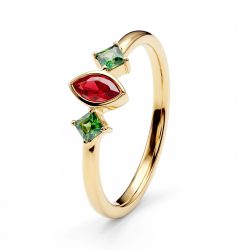 Maja Emulto Ring - Toscano Tre - EL00151.RG.YG