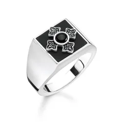 Thomas Sabo Ring - Rebel at heart - Royalty Kreuz - TR2209-641-11