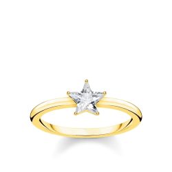 Thomas Sabo Ring - Funkelnder Stern - TR2270-414-14