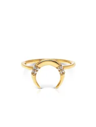 Nialaya Ring - Skyfall Tiger Tooth - WRING_025
