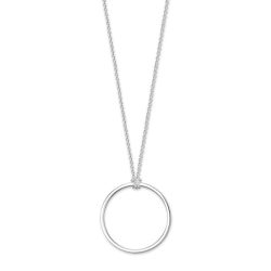 Thomas Sabo Halskette - Charm Club - Kreis Silber - X0252-001-21