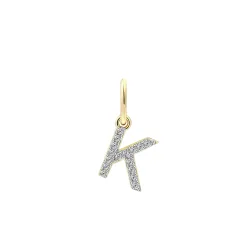 XENOX Charm - K Letter - XS10450G/K