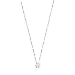 XENOX Collier - Silver Circle Zargenfassung - XS7281
