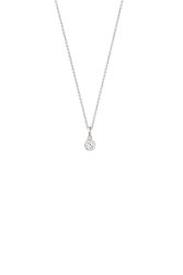 XENOX Collier - Silver Circle Zargenfassung - XS7284