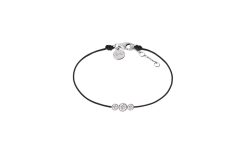 XENOX Armband - Silver Circle Zargenfassung - XS7322