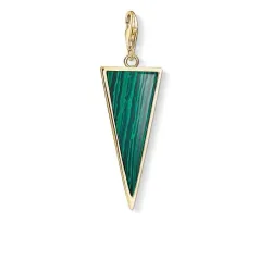 Thomas Sabo Charm - Grünes Dreieck - Y0023-140-6