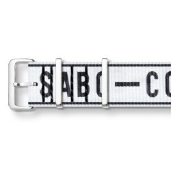 Thomas Sabo Uhrband - Code TS Nato Urban weiß - ZWA0319-276-25-20 MM