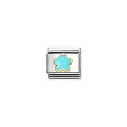 Nomination Charm - Edelsteinblüte - 030522/06