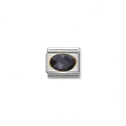 Nomination Classic - Composable Classic - Schwarzer Facett - 030601/011