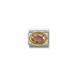 Nomination Classic - Composable Classic - Facett in Champagner - 030602/024