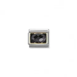 Nomination Classic - Composable Classic - Facett in Schwarz - 030608/011