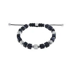 Coeur de Lion Armband - Cubes Onyx - 092330.1317.0