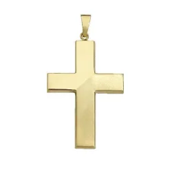 Schneider Basic Anhänger - Kreuz ? Gold - K15