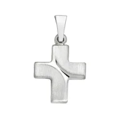 Schneider Basic Anhänger - Kreuz ? Weißgold ? K22
