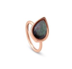Nomination Ring - Diana Tropfen Grau - 145602/002/023