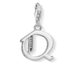 Thomas Sabo Charm - Buchstabe Q Silber - 1597-643-21